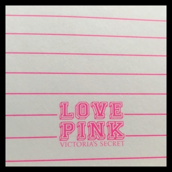 Rare Victorias Secret Pink Vintage Composition Notebook - Picture 5 of 5